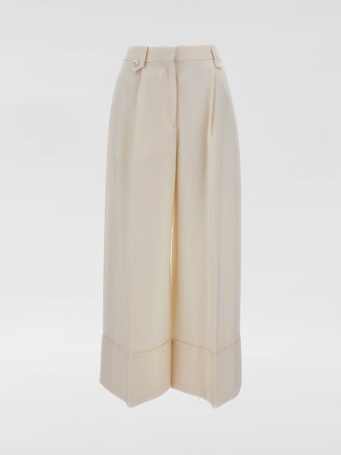 Pants Woman color White
