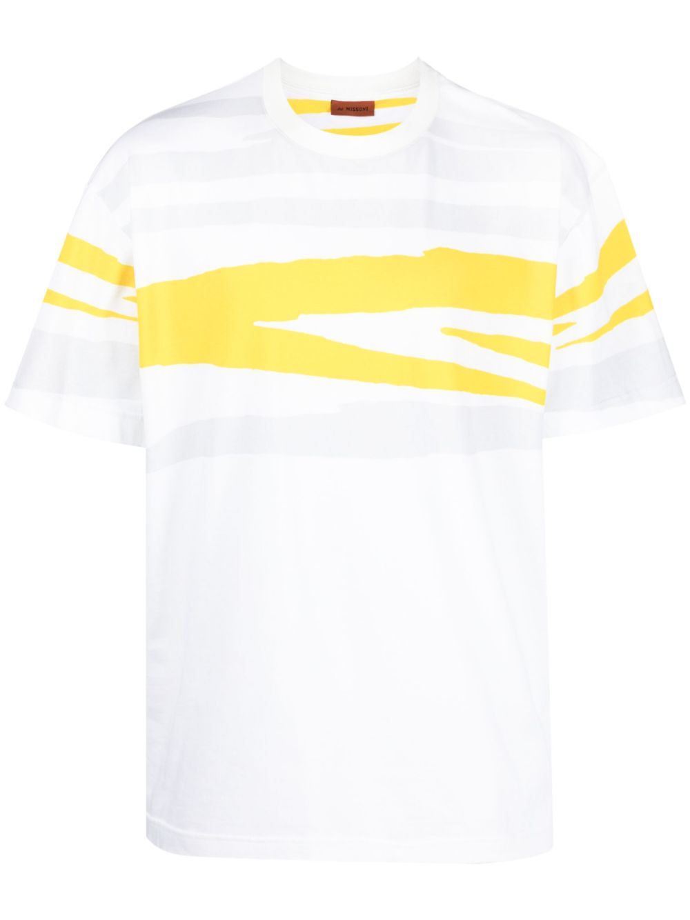 Graphic-print cotton T-shirt - White