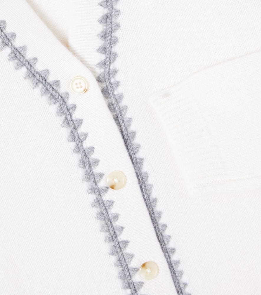 X Guest in Residence Lyndon striped cashmere cardigan