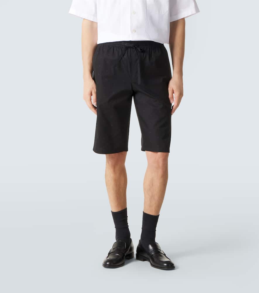 DG cotton Bermuda shorts