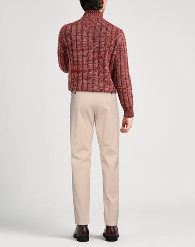 Eleventy Man Pants Beige Size 36 Cotton, Lyocell, Elastane