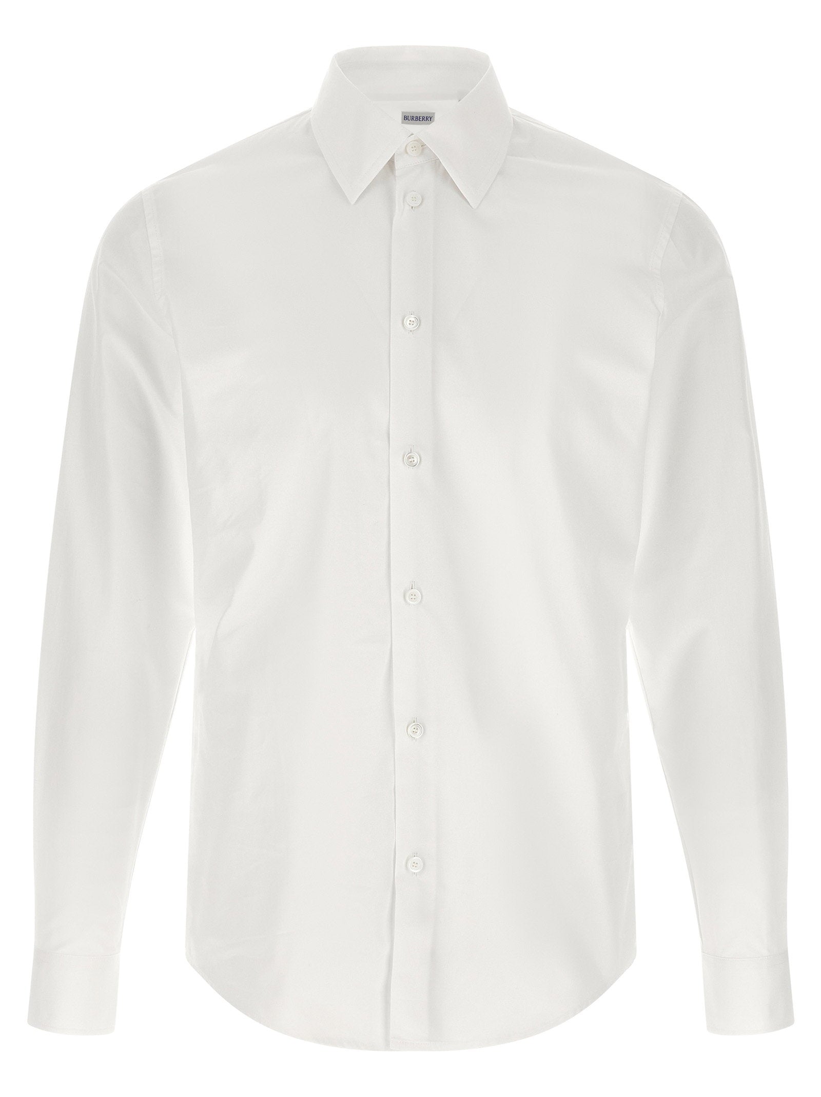 Cotton Poplin Shirt — White
