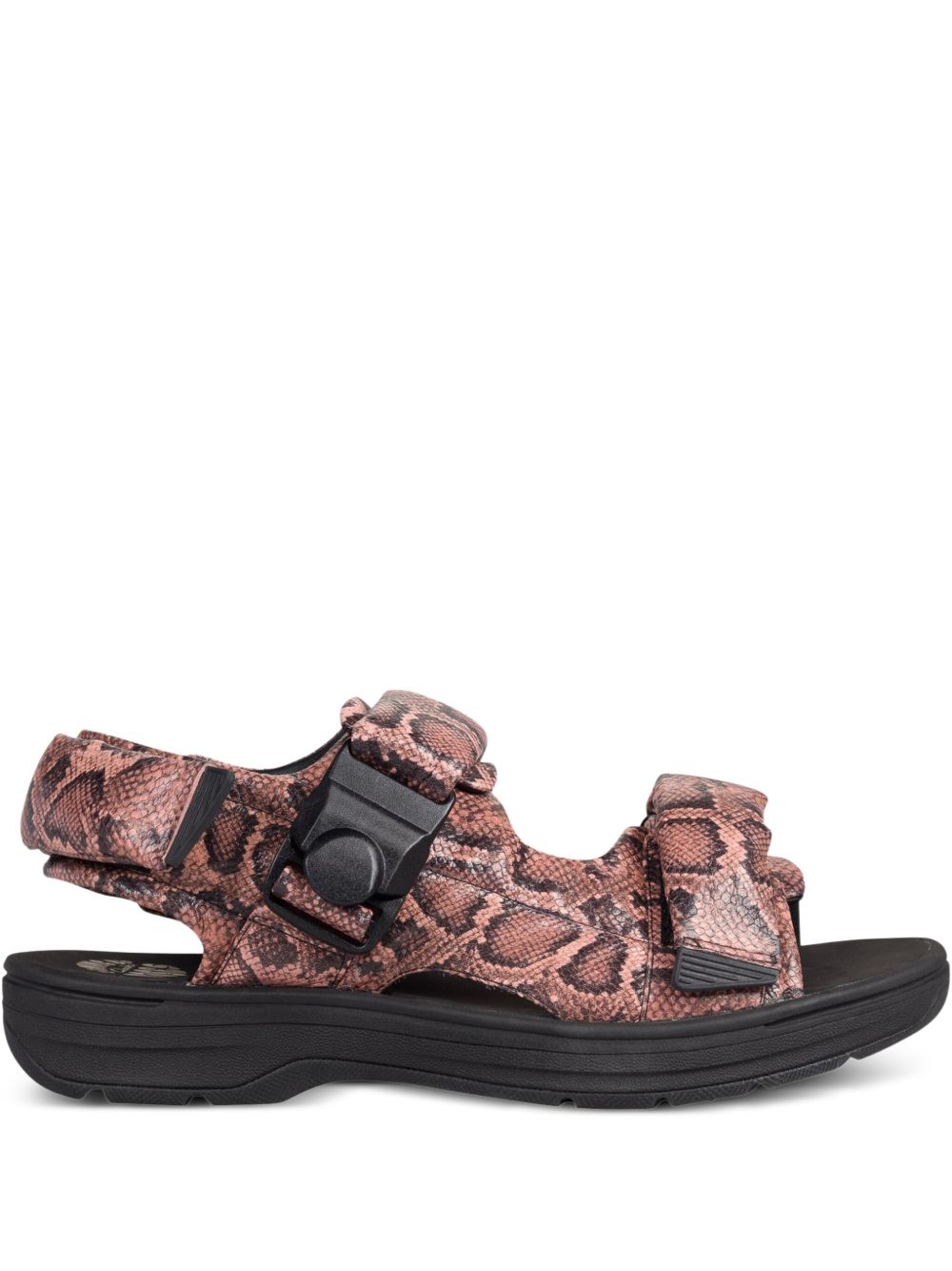 X Martine Rose Down sandals - Pink