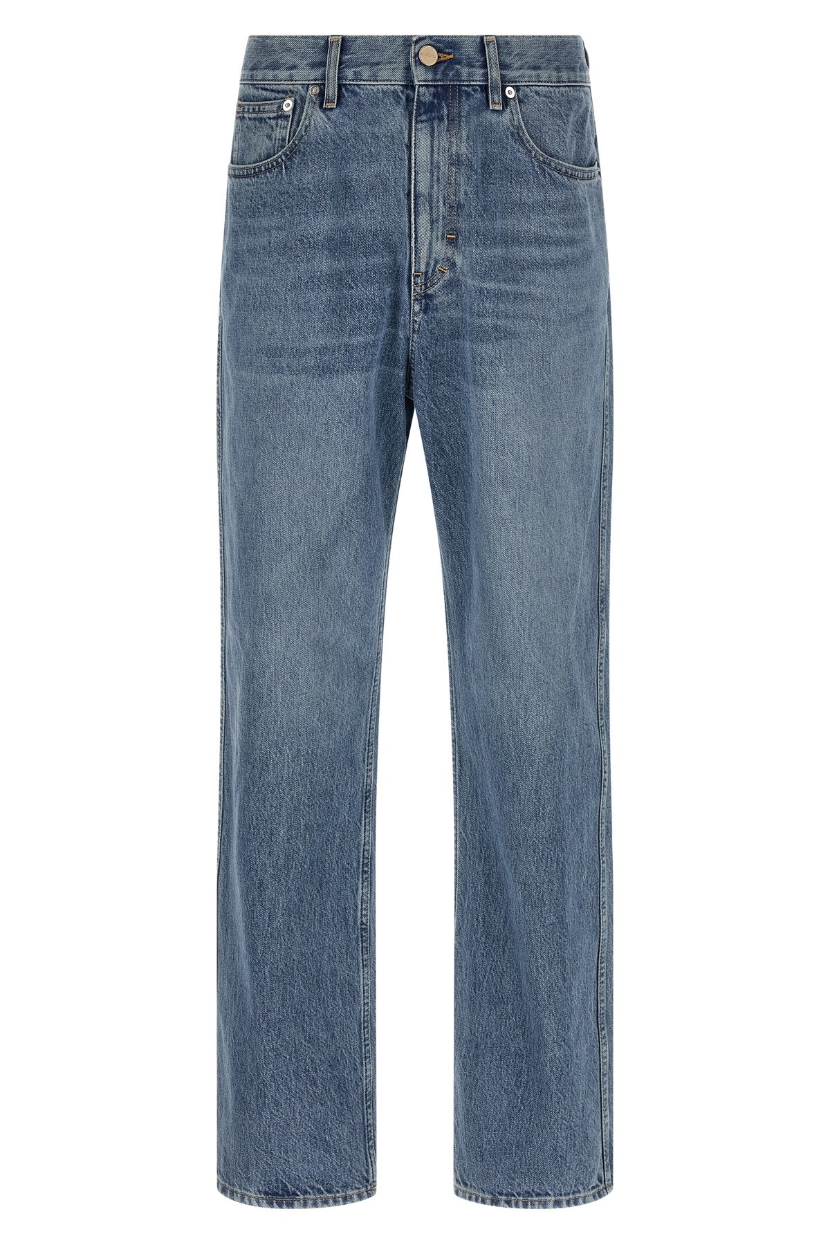 Délavé Effect Denim Jeans