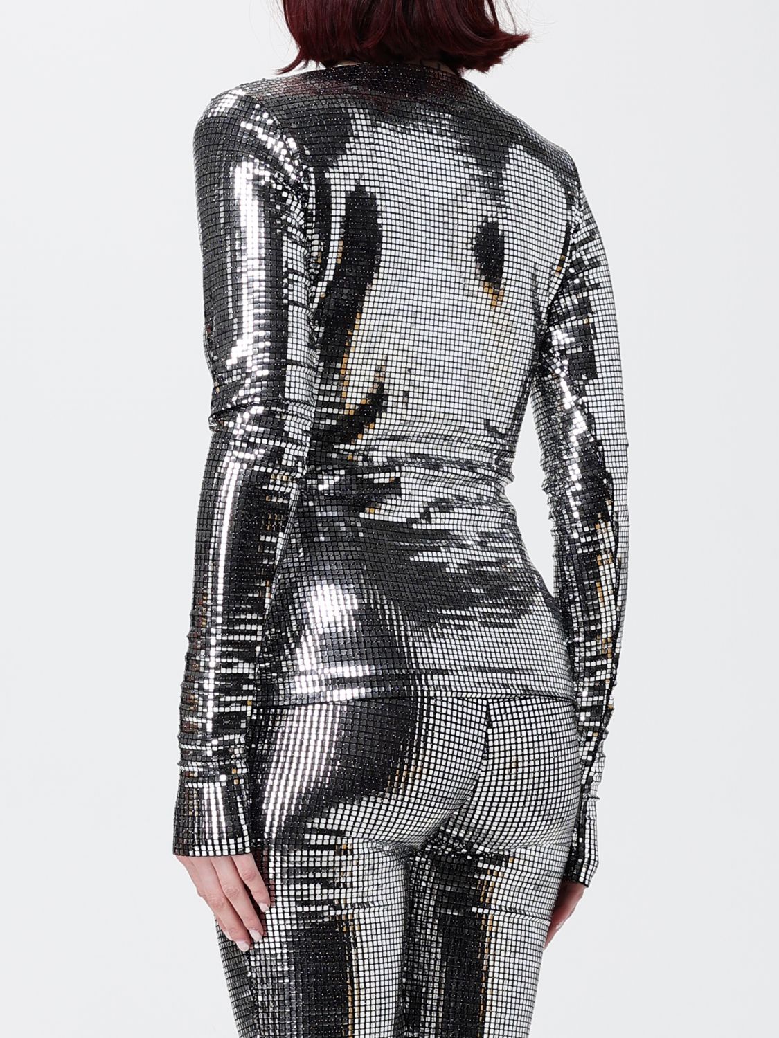 Top Woman color Silver