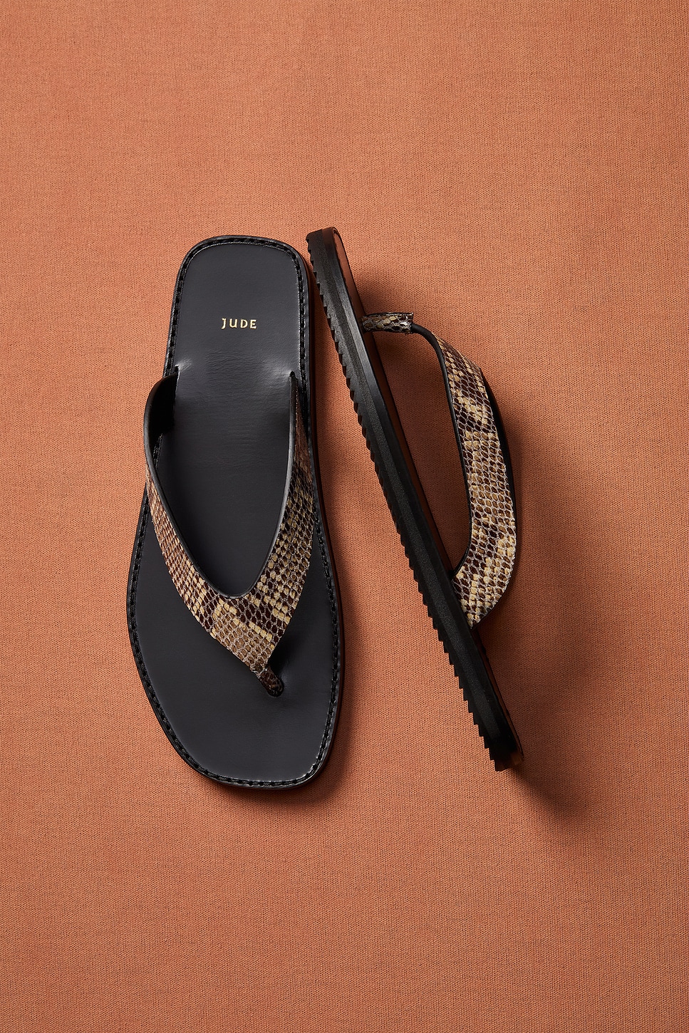 Jude for FWRD Vermelho Sandal in Brown,Black