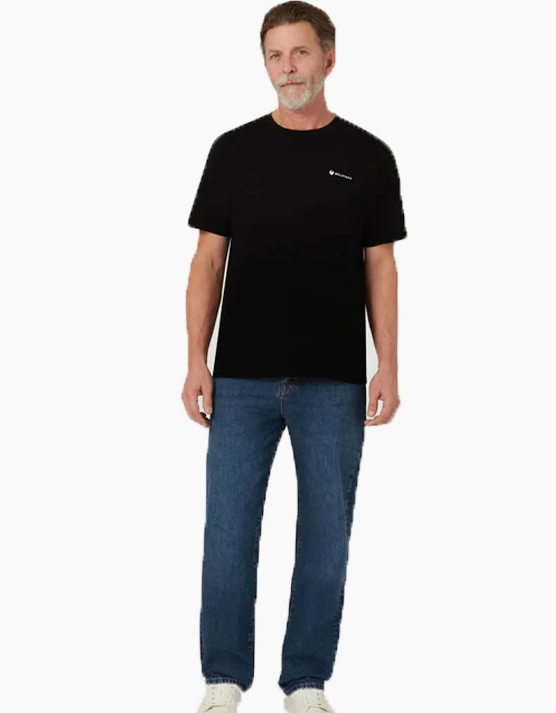 Men's BELSTAFF 3 PACK T-SHIRT BLACK/WHITE/NAVY - Blue/White/Black
