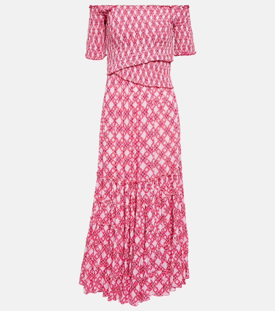 Soledad printed midi dress