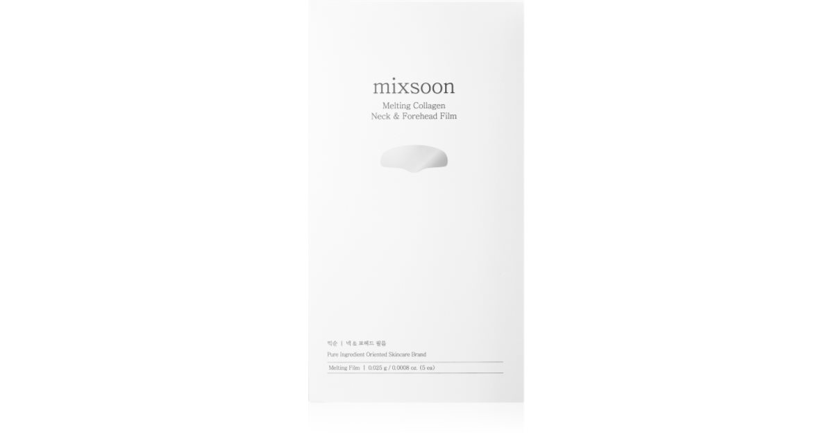 Mixsoon Melting Collagen Film — Maschera Fabric Face Mask