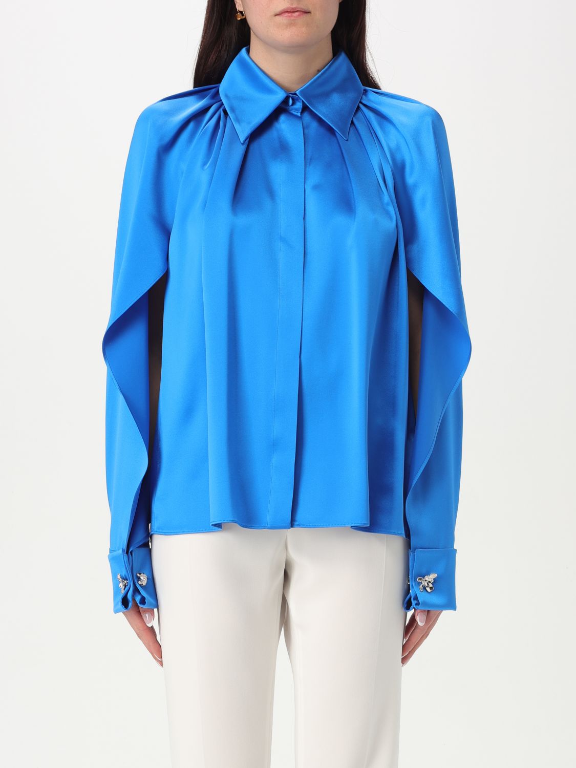 Shirt MAX MARA Woman color Blue