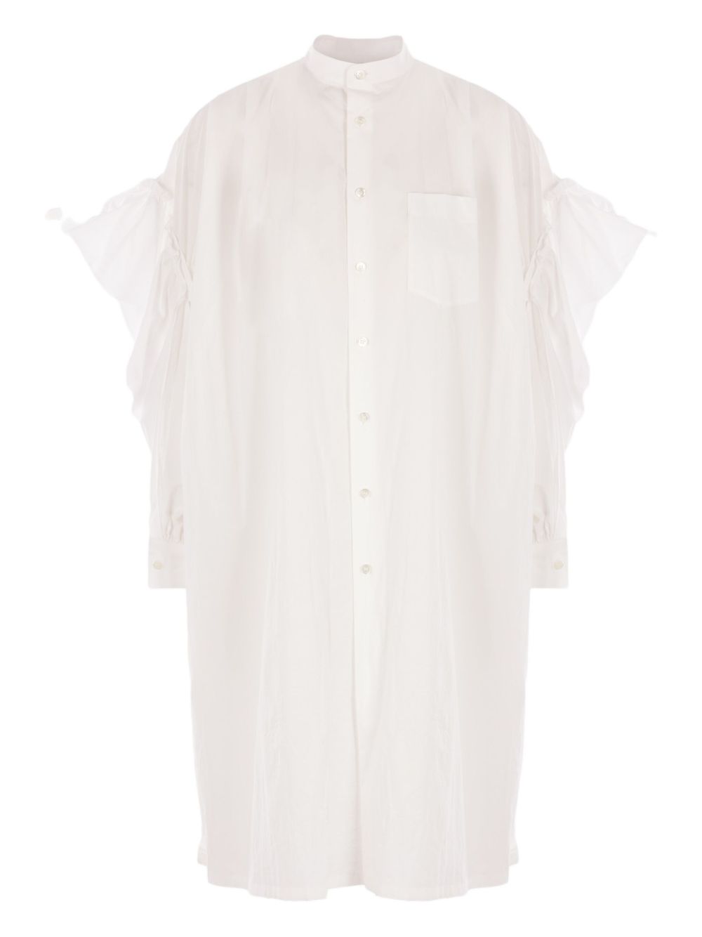 Comme des Garçons TAO cotton shirt dress - White