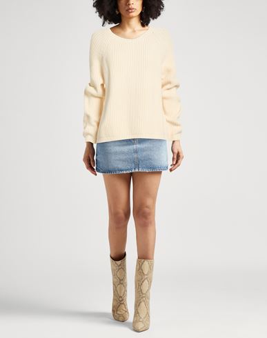 Woman Sweater Ivory Size 6 Cotton, Polyamide