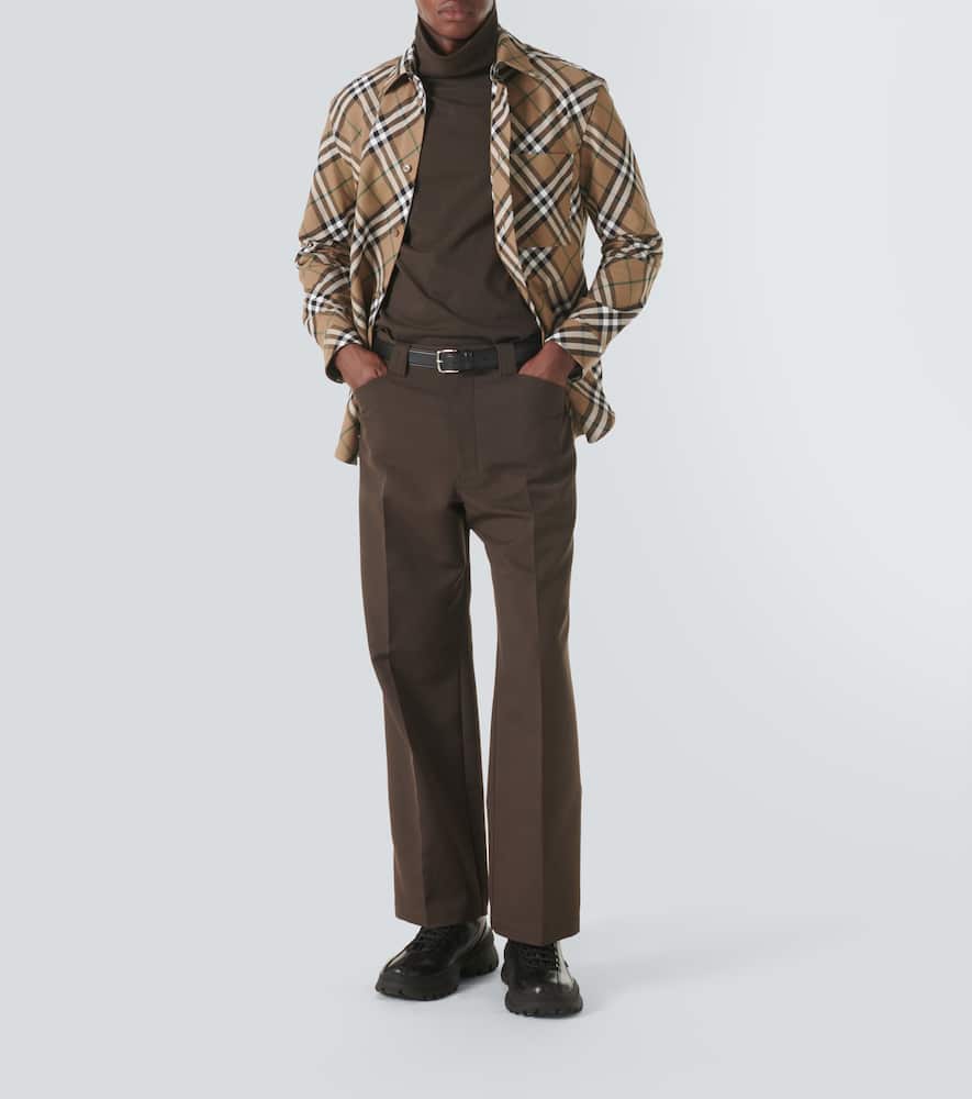 Check cotton shirt