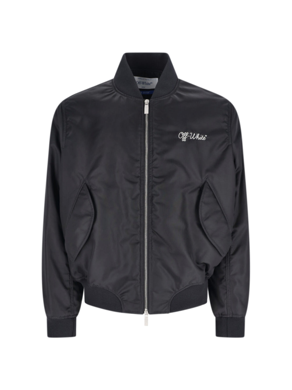 Men's Zip-Front Jacket in Polyamide with Viscose & Cupro Lining