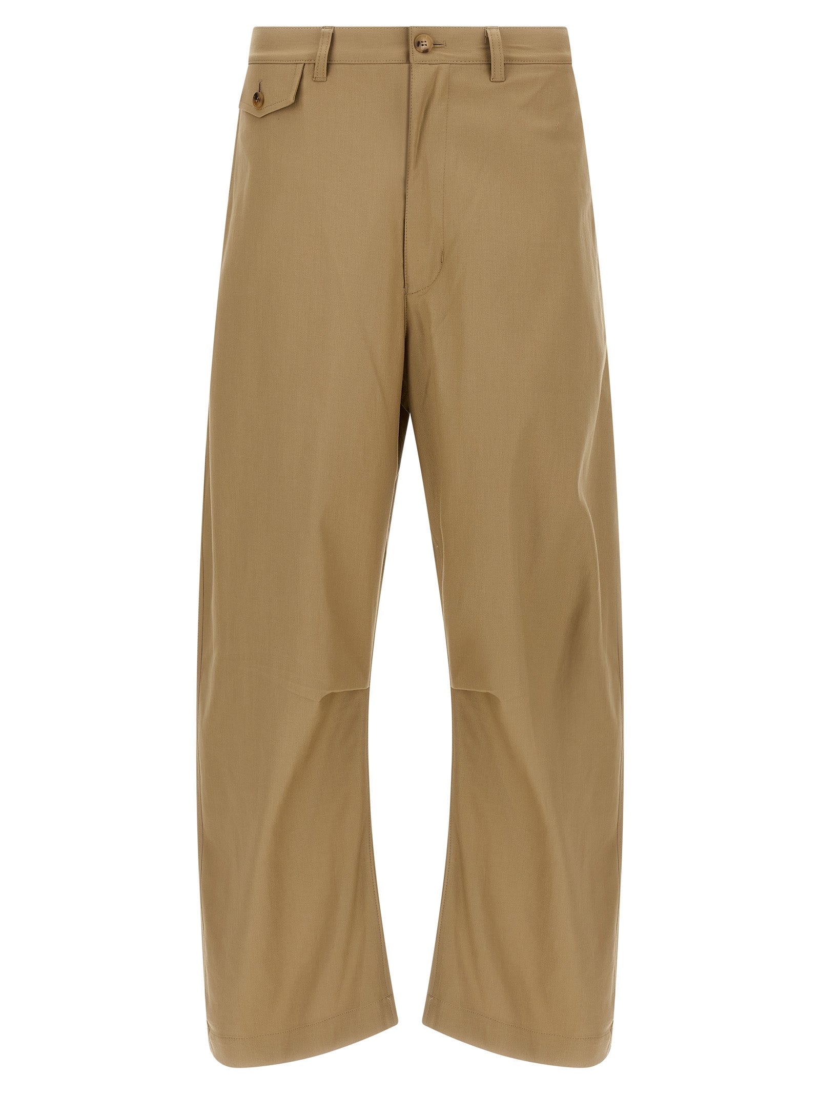Homme Trousers — Beige