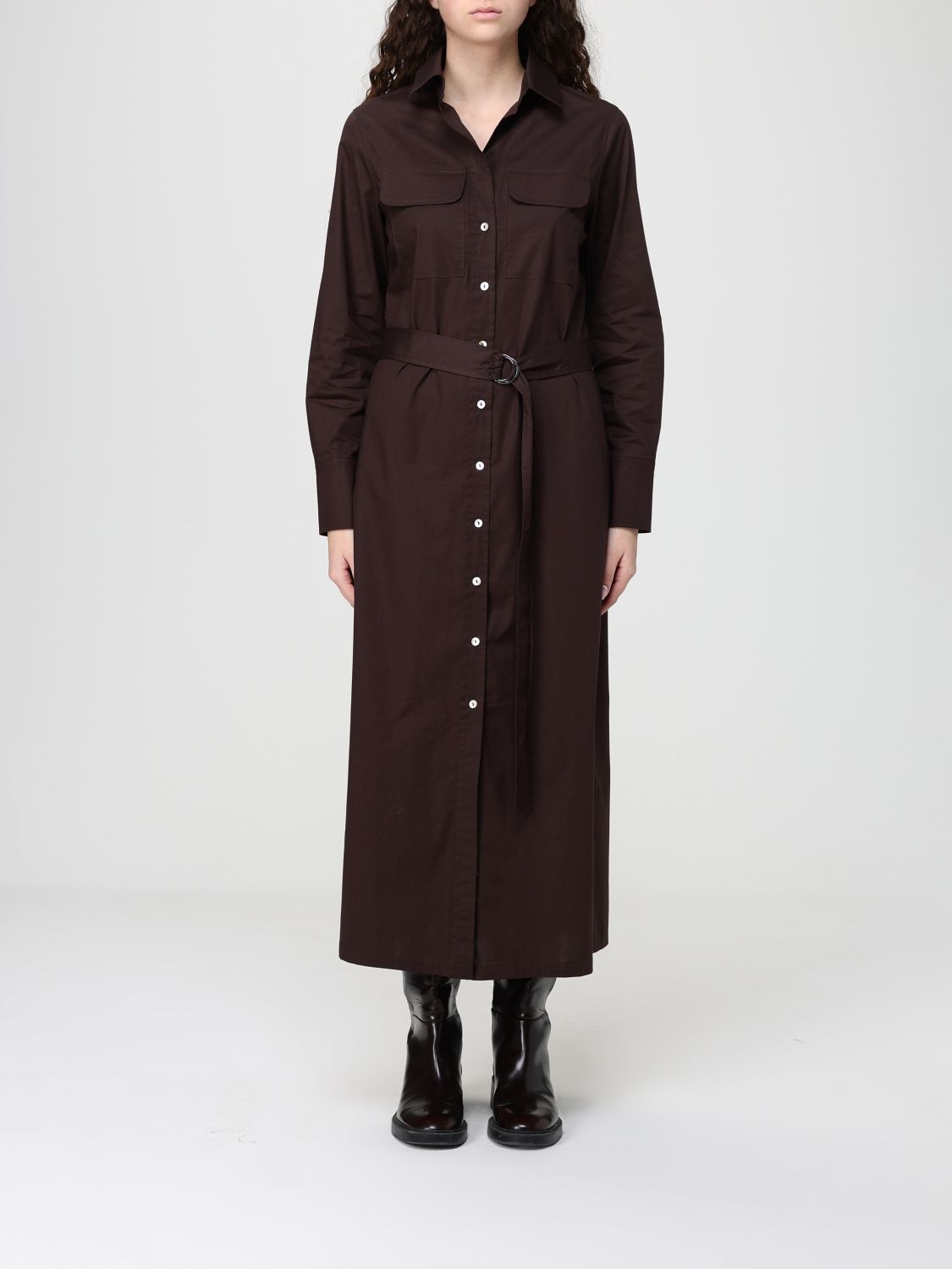 Dress Woman color Dark