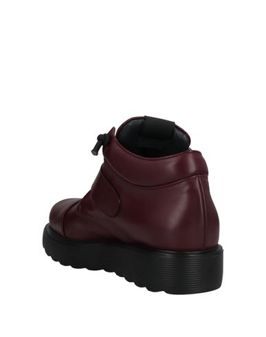 Woman Sneakers Burgundy Size 8 Soft Leather