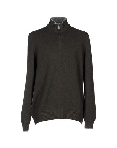 Man Turtleneck Dark green Size 36 Virgin Wool