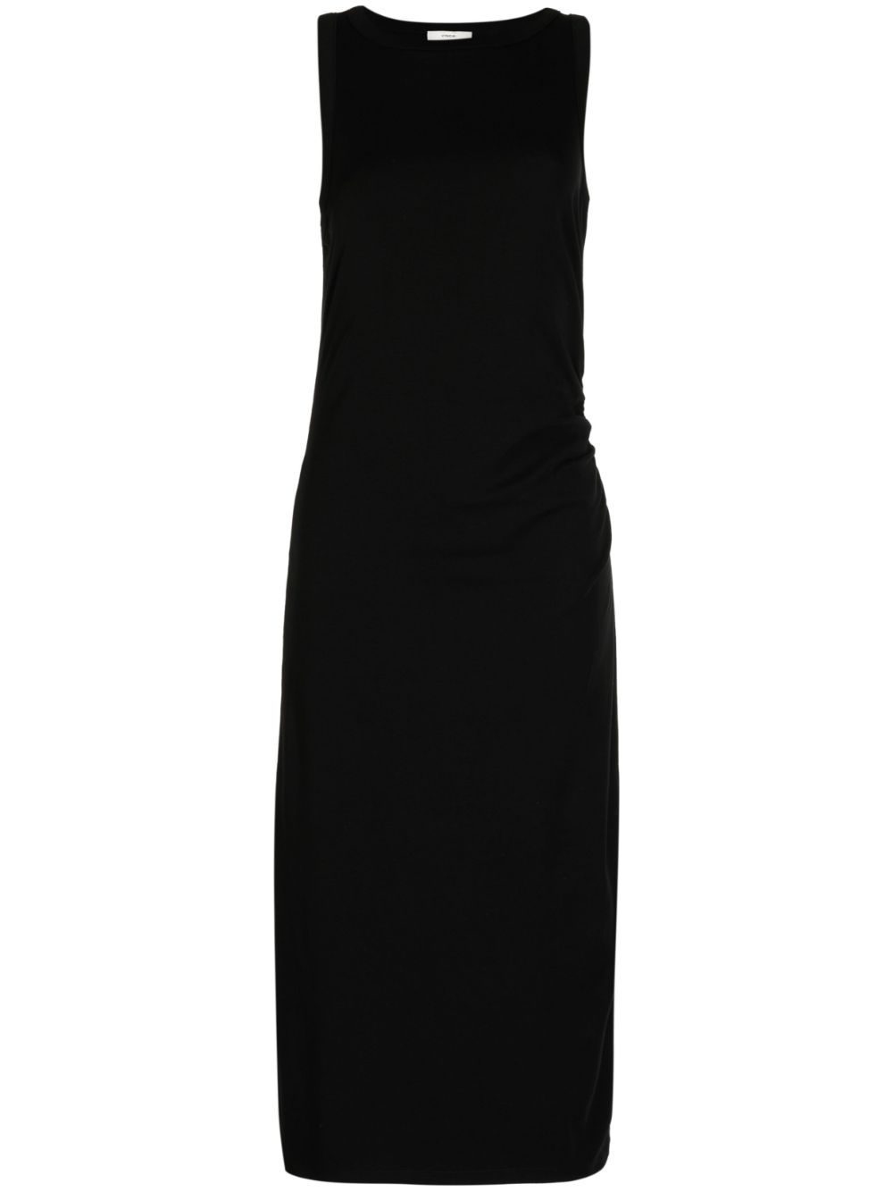 Sleeveless midi dress - Black