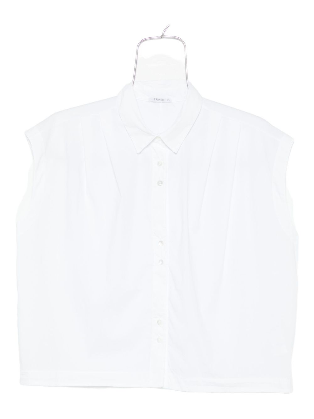 Transit pleat-detailed shirt - Neutrals