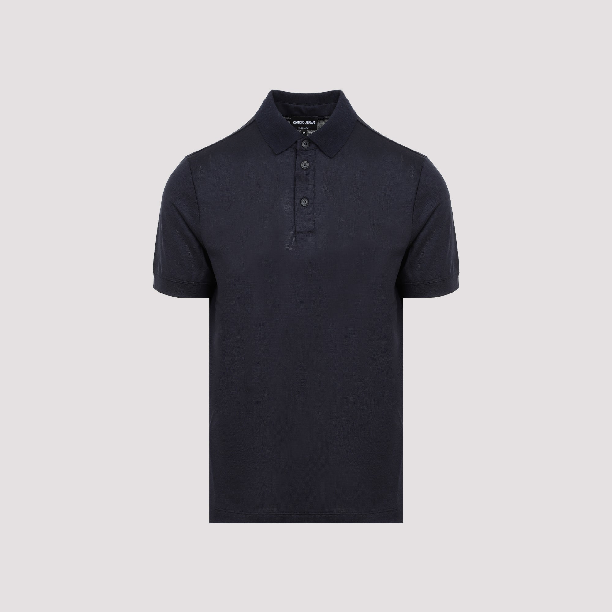 Pure Virgin-wool Piqué Polo Shirt