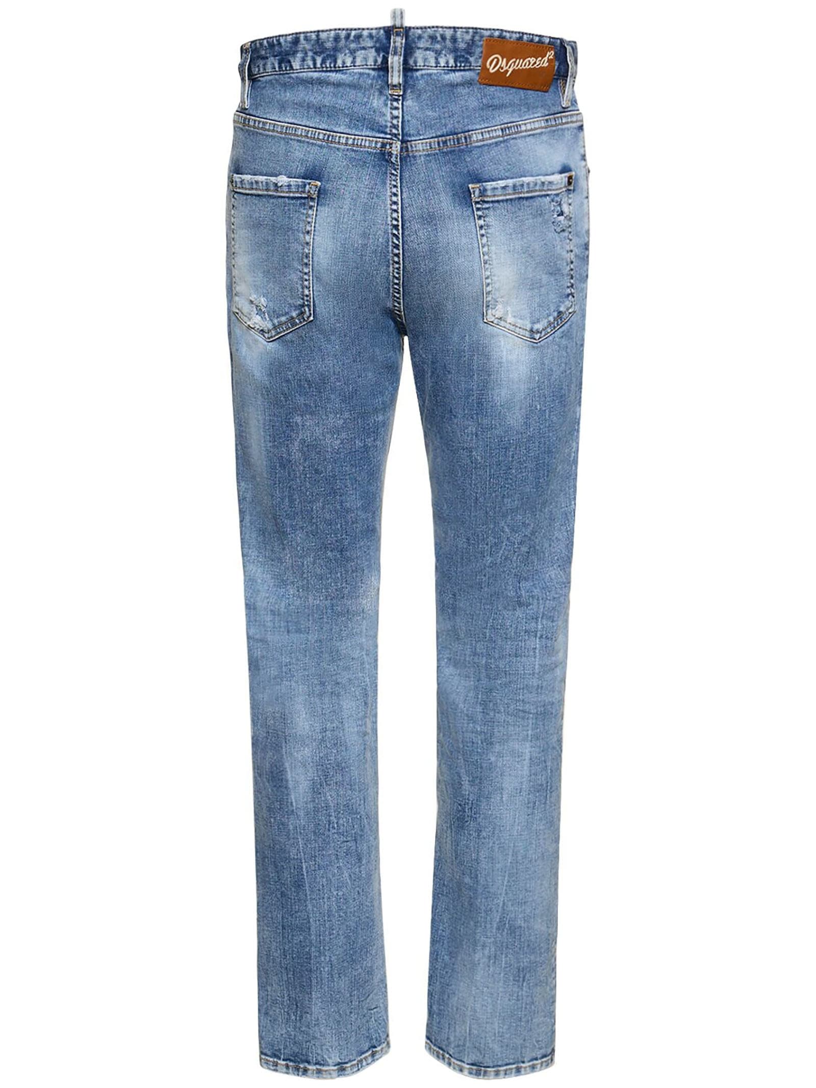 Light Blue Cotton Jeans