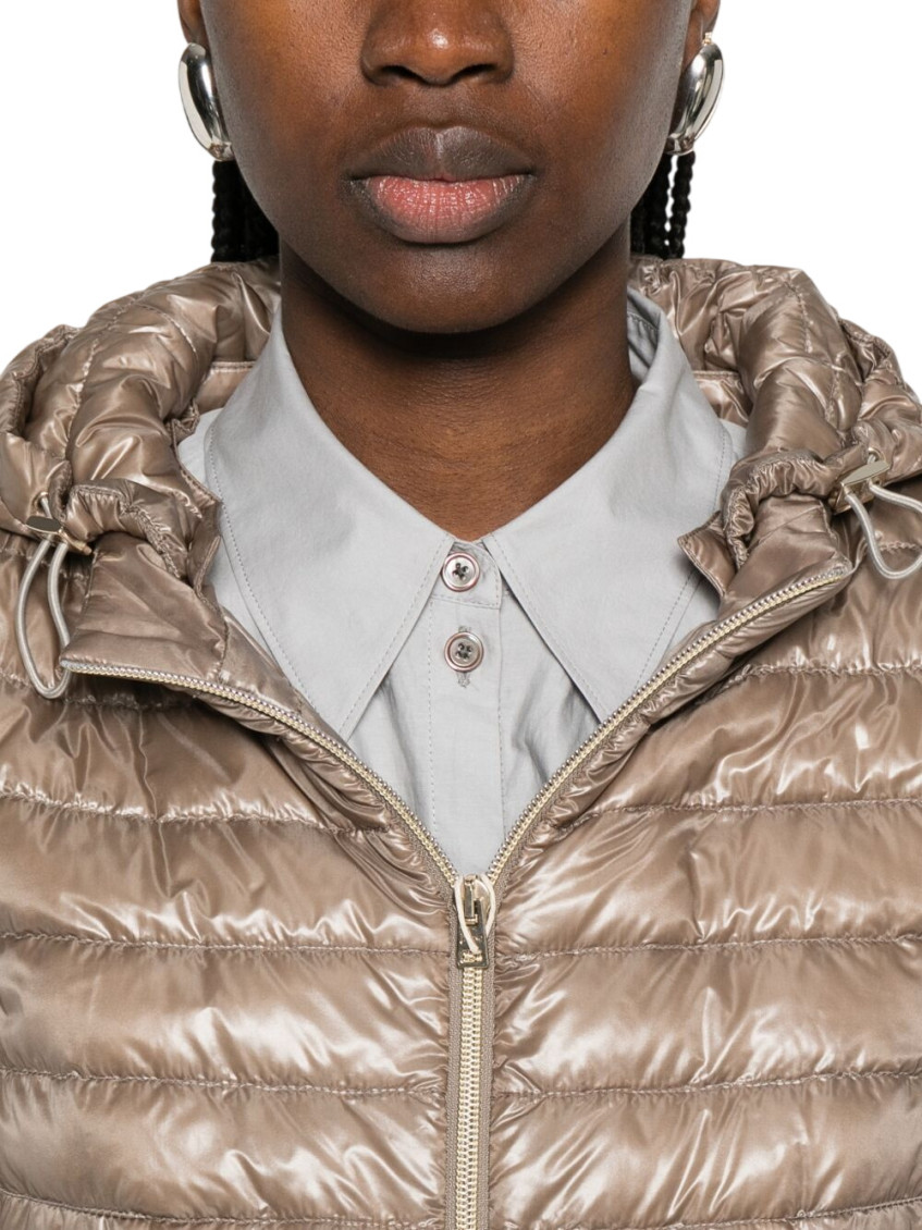 Nylon Short Down Jacket