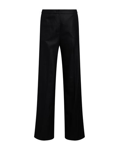 Woman Pants Black Size 10 Wool, Cashmere
