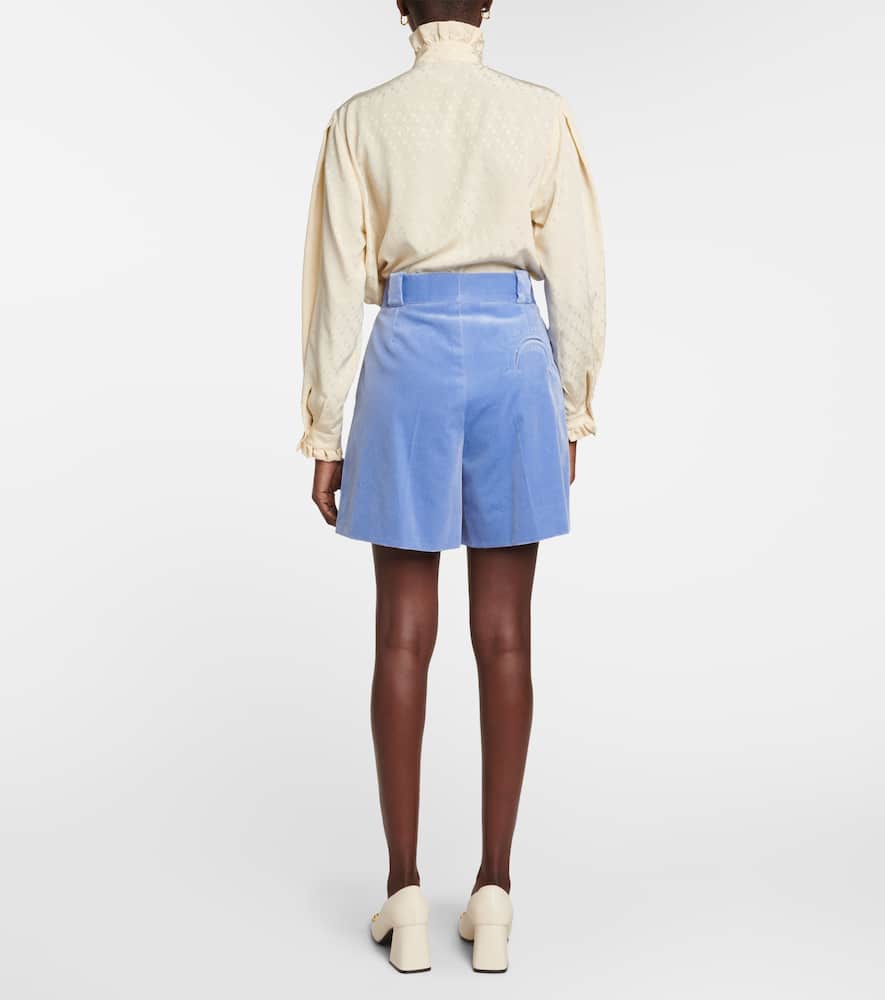 Blazé Milano Fell velvet shorts