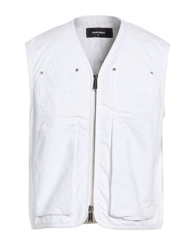 Icon Man Vest White Size 36 Cotton