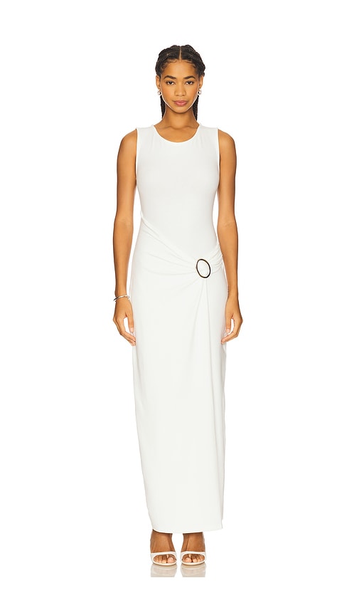 & Reckless Nia Jersey Maxi Dress in White. - XS also in L, M, S