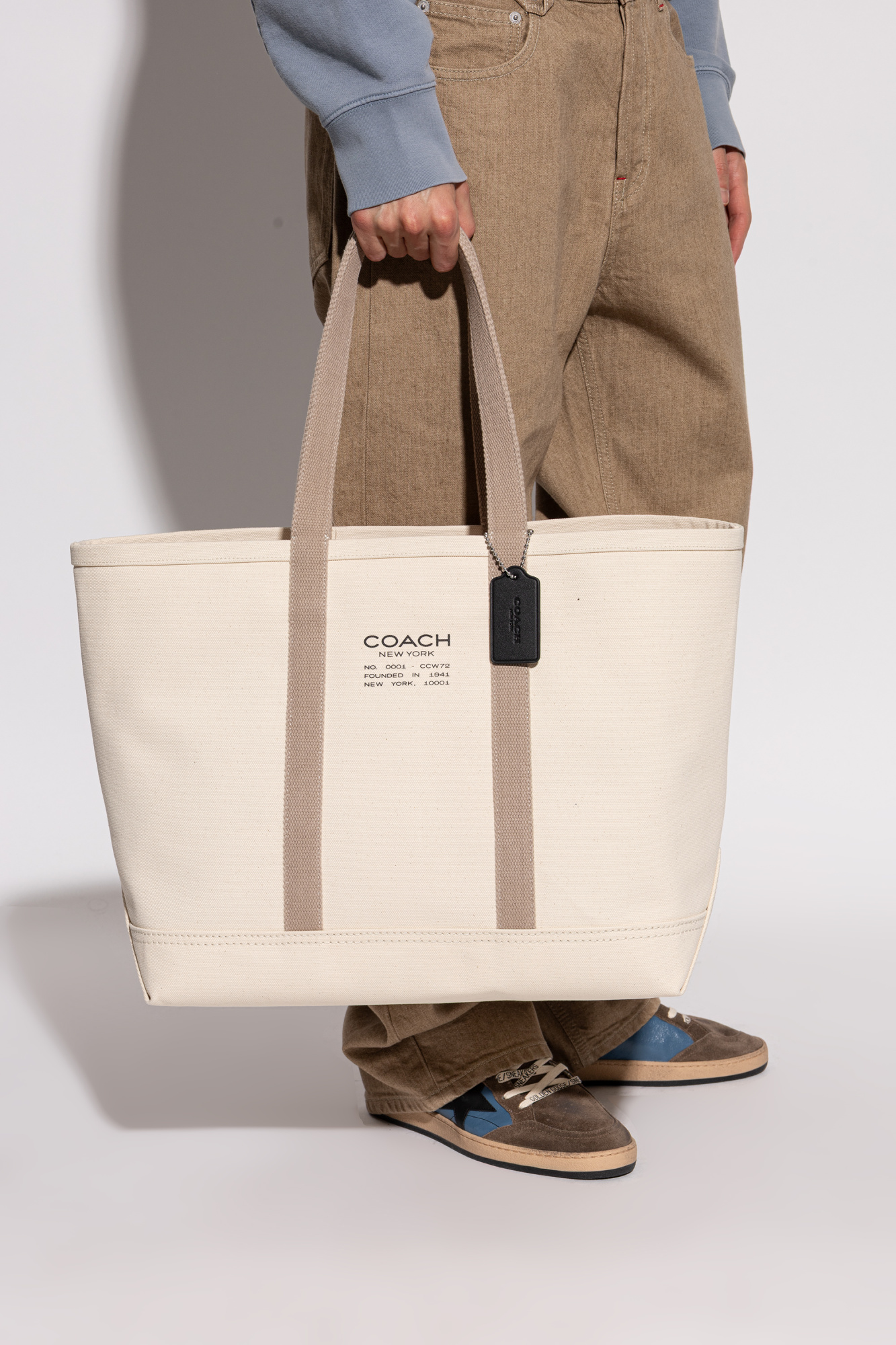 Shopper Bag, Women's, Cream