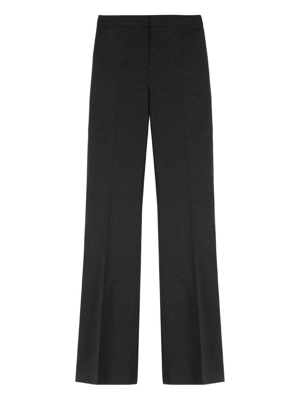 Pressed-crease trousers - Black