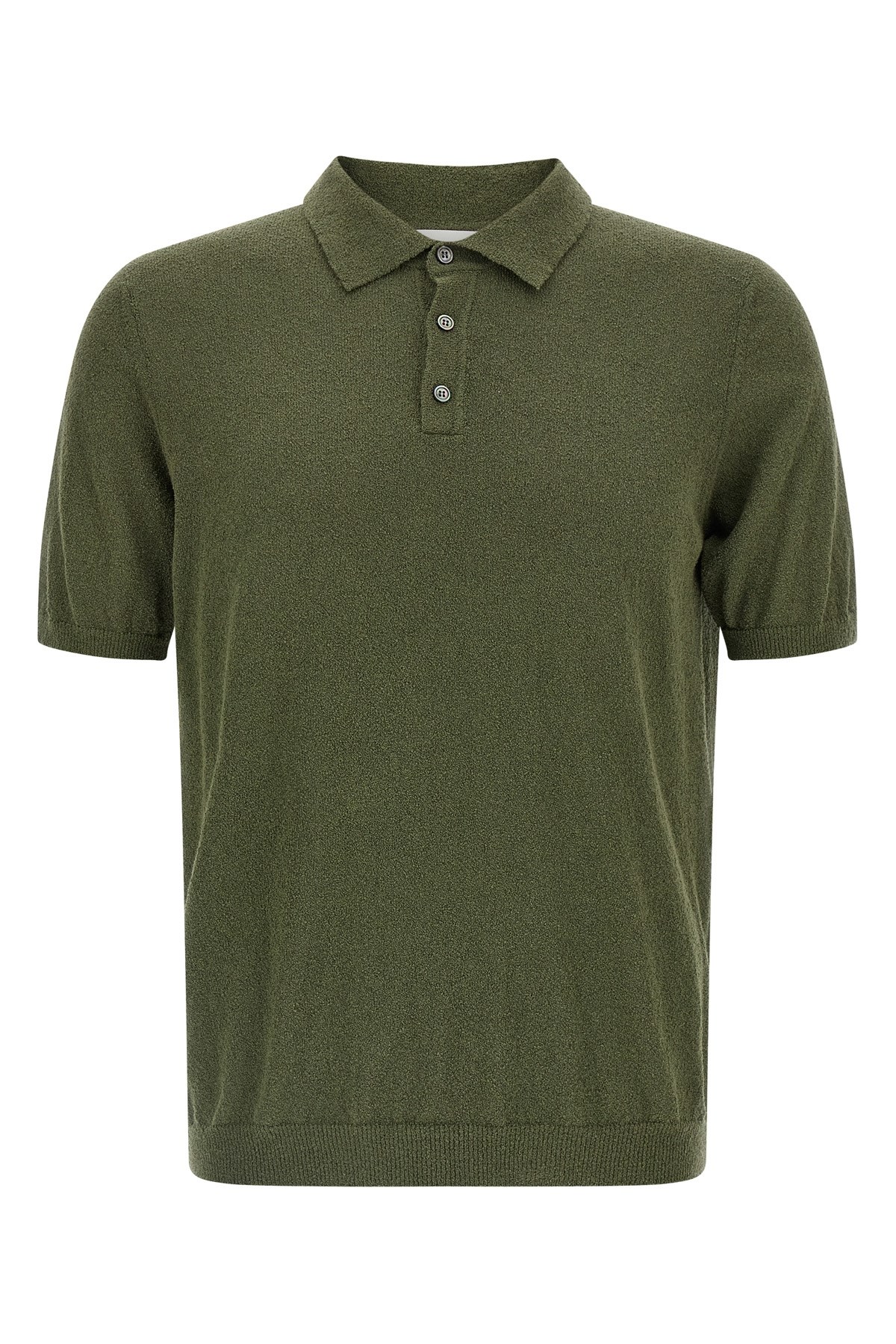 Spongy Effect Polo Shirt