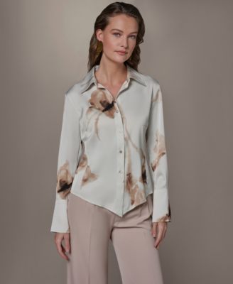 Womens Collared Blouse