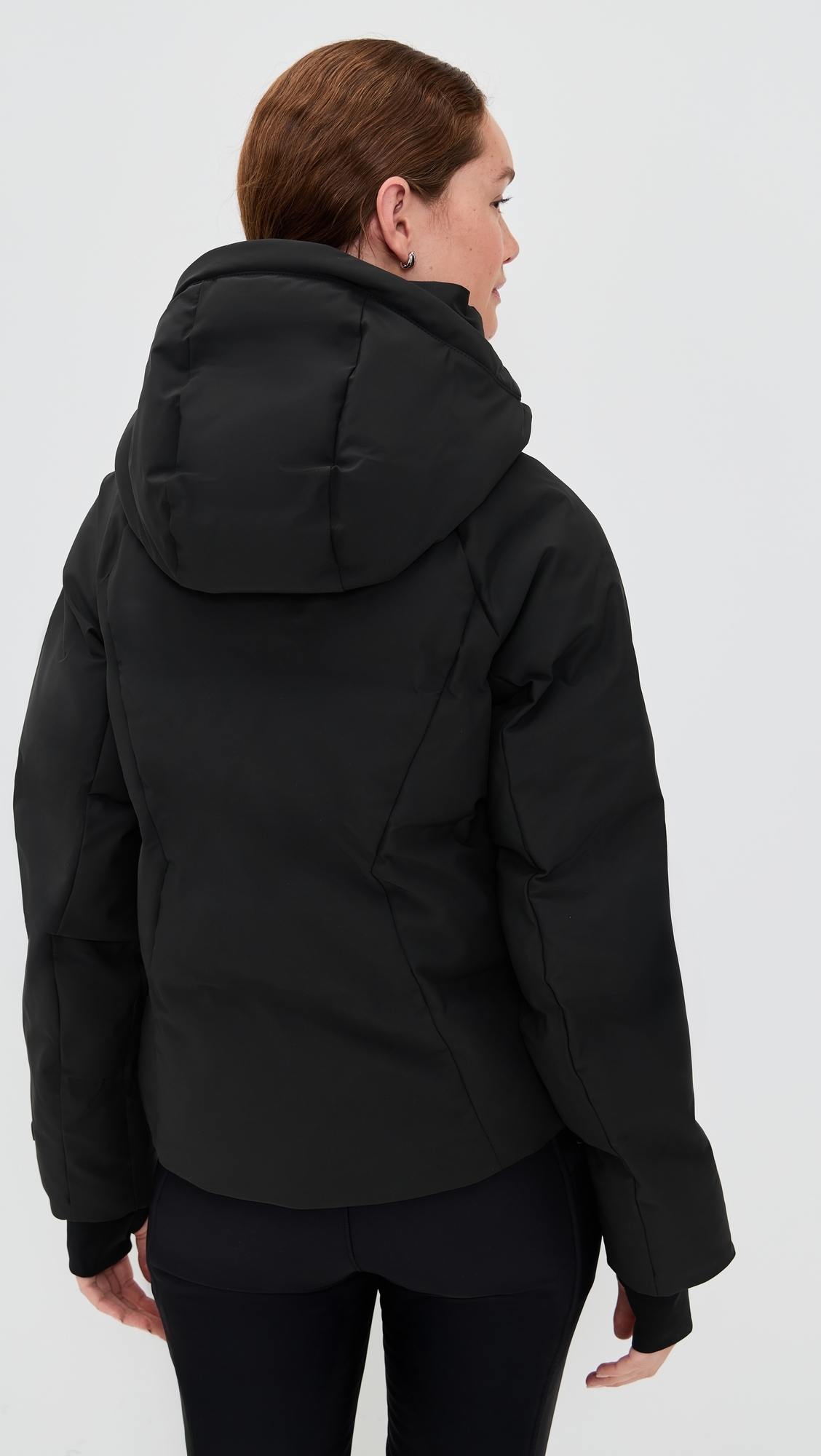 Georgie Puffer Jacket Black