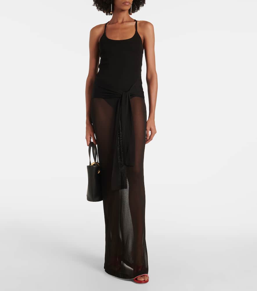 La Robe Maille Nodo embellished gown