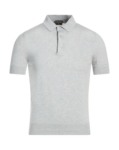 Man Sweater Grey Size 36 Cotton