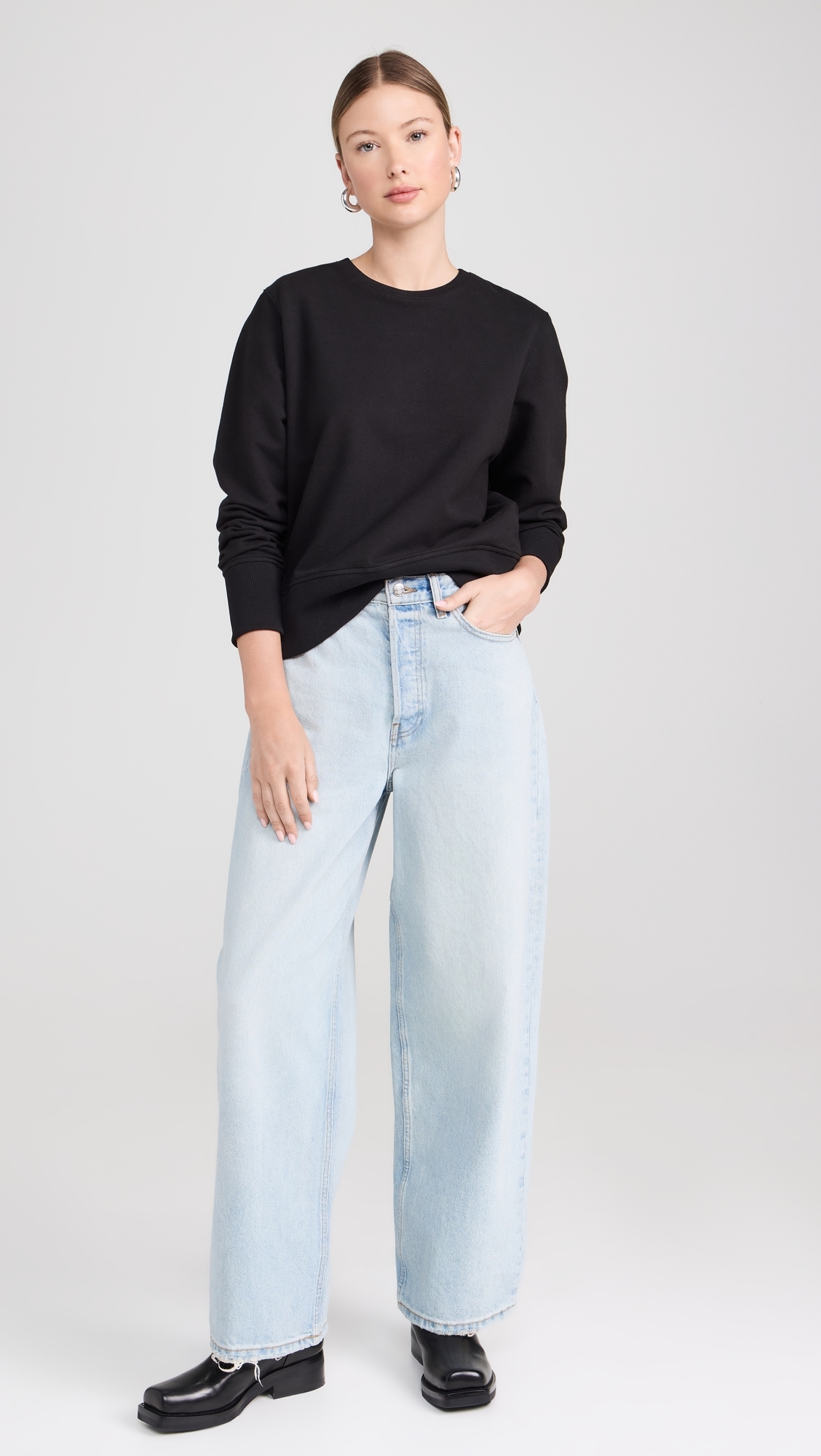 Samantha Sweatshirt Black