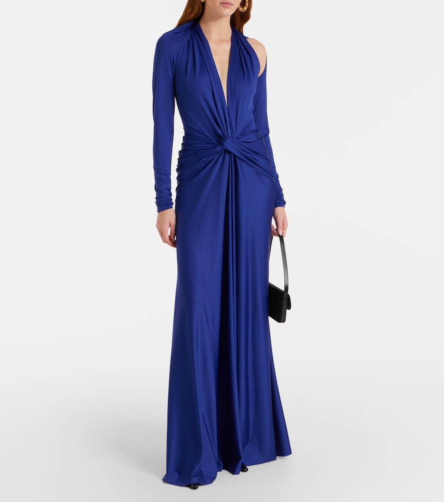 Draped maxi dress