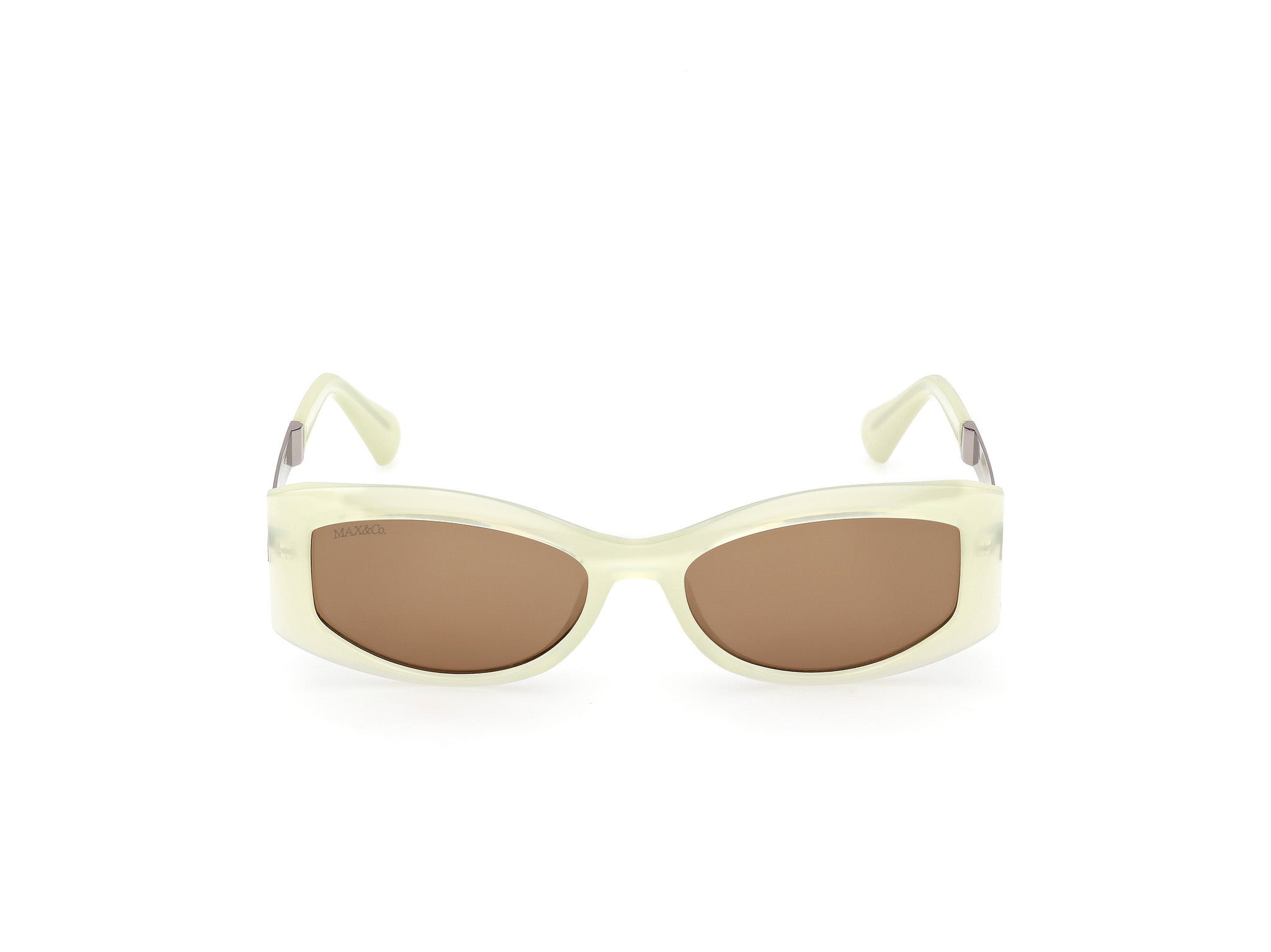 MAX&Co Mujer MAX&Co MO0144 39J Gafas de sol Inyectado Amarillo roviex Cuadrada Norma