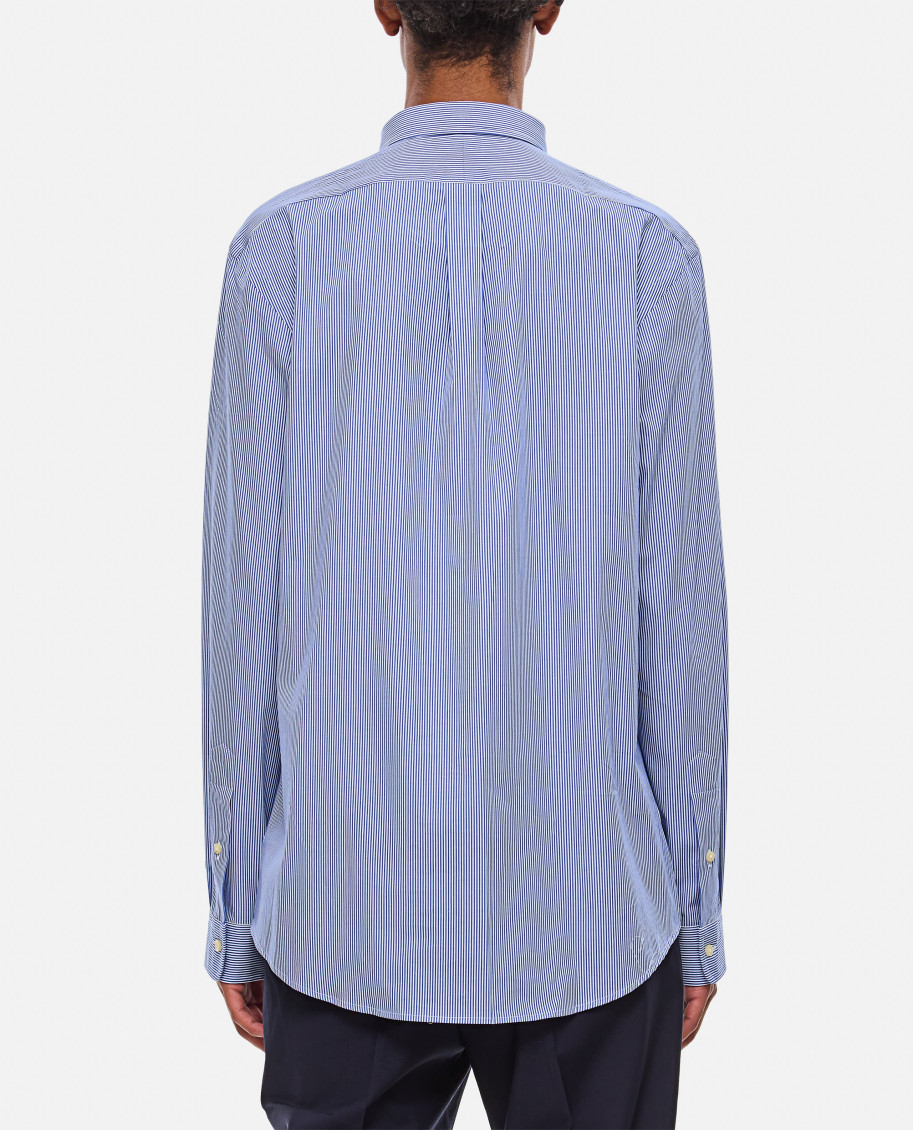 Embroidered Stretch Poplin Shirt