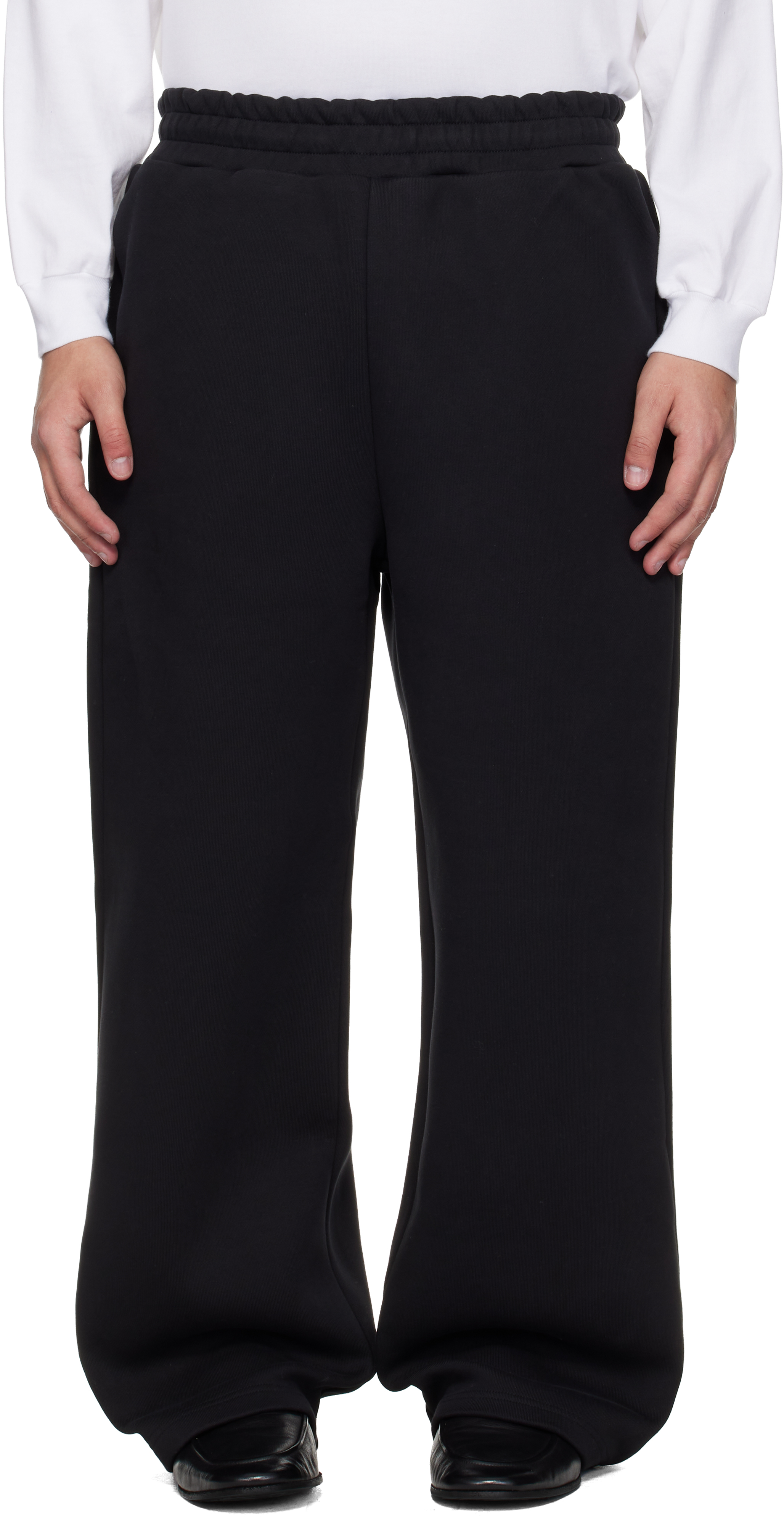 Black V2 Stacks Sweatpants