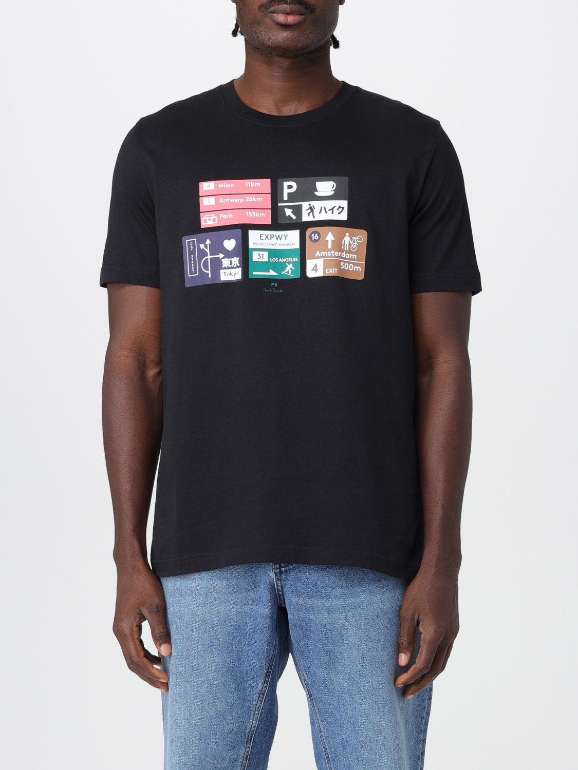 T-Shirt Men color Black