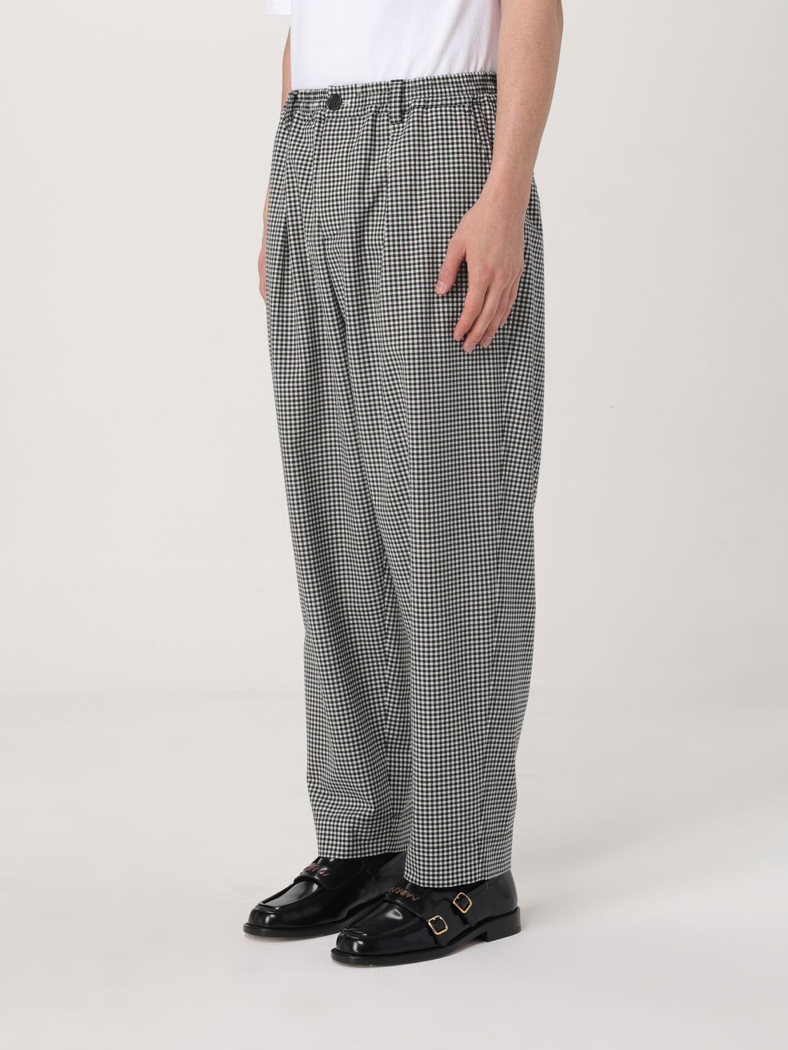 Pants Men color Black