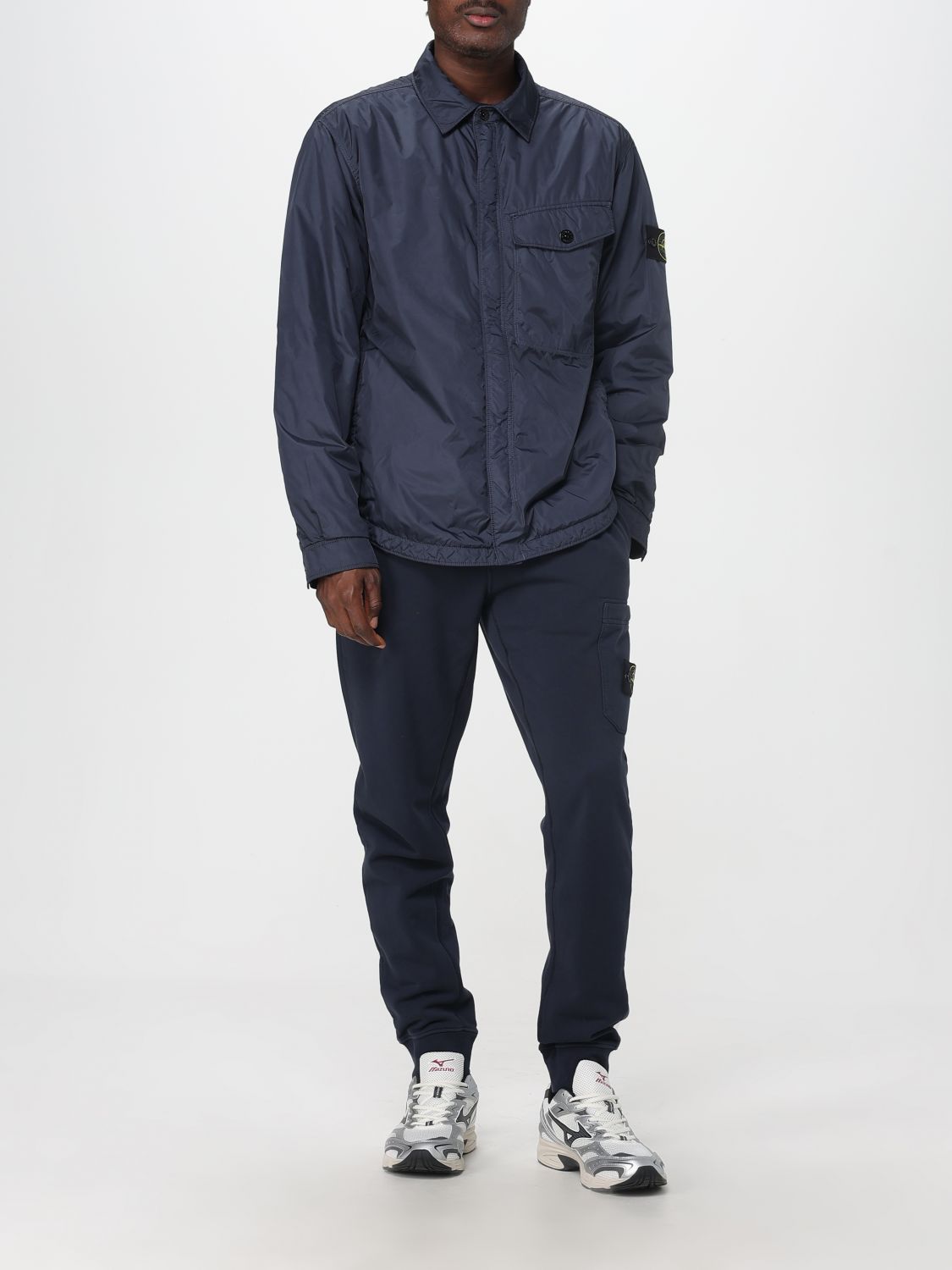 Pants Men color Blue