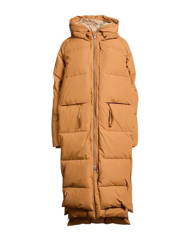 Woman Puffer Camel Size S Recycled polyester