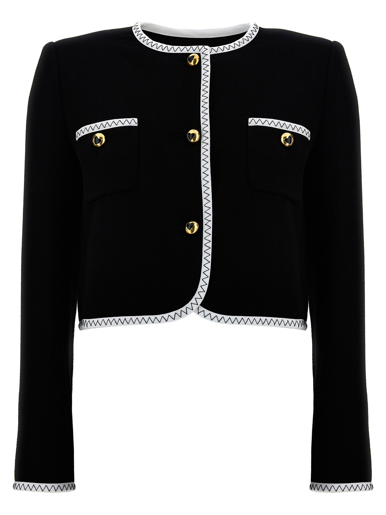 Crepe Short Jacket