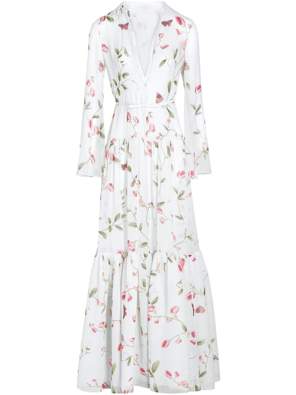 Giambattista Valli printed gown - White