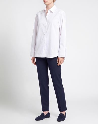 Woman Shirt White Size 10 Cotton